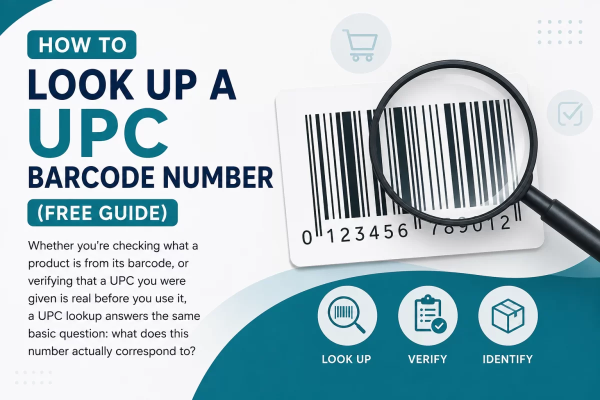 How to Look Up a UPC Barcode Number (Free Guide) - gs1upc.shop