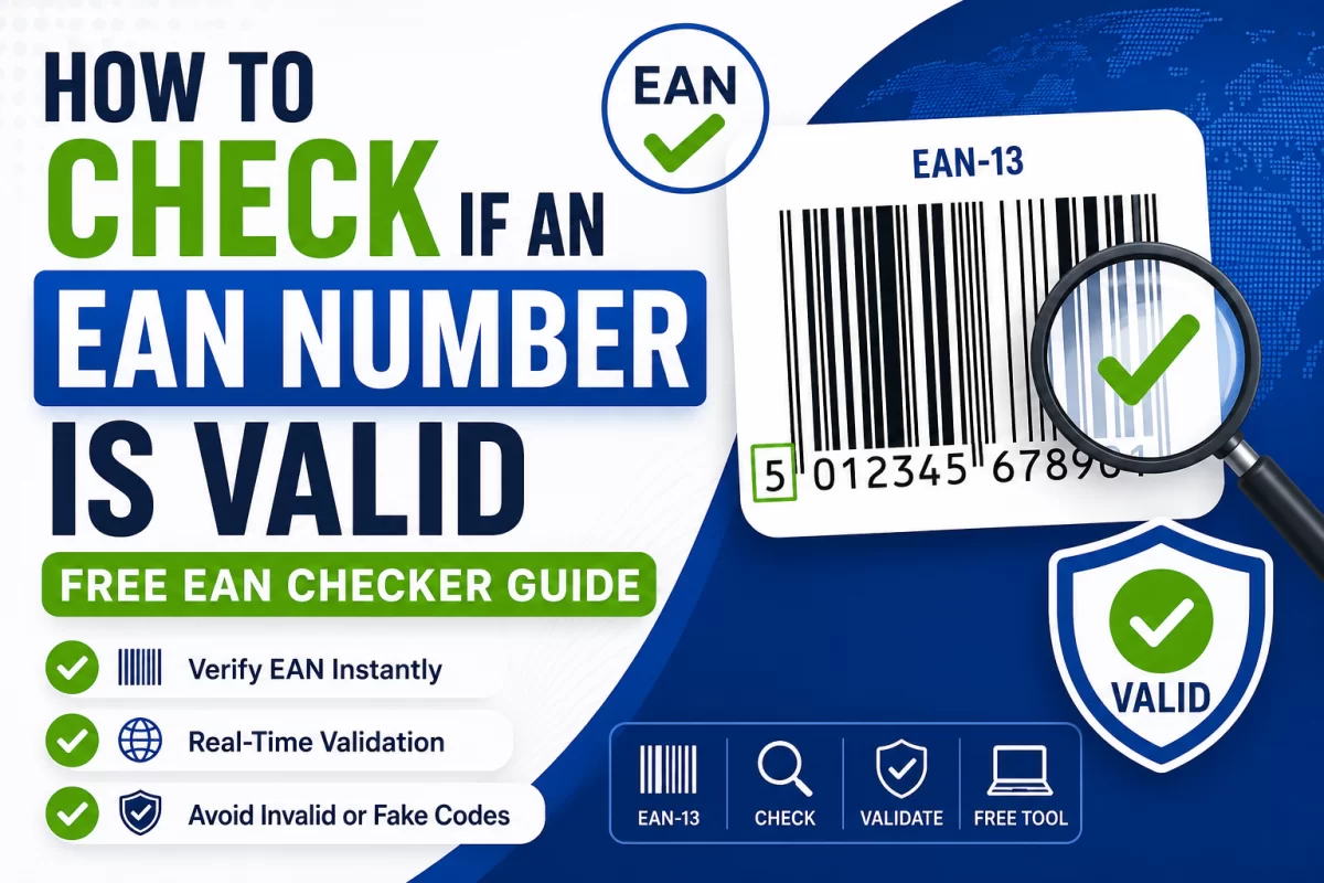 How to Check If an EAN Number Is Valid (Free EAN Checker Guide) - gs1upc.shop