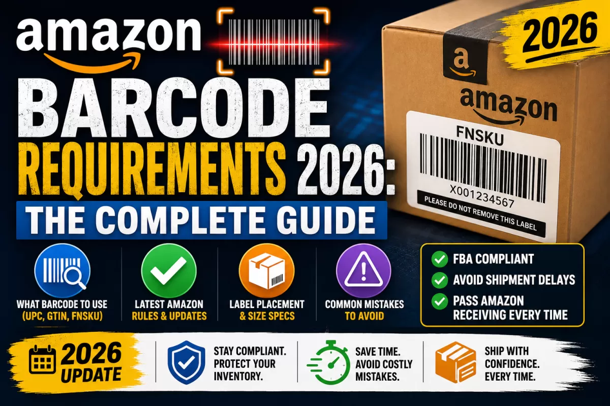 Amazon Barcode Requirements 2026: The Complete Guide - gs1upc.shop